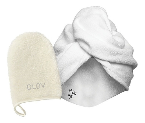 Turbante Microfibra Toalla Para Pelo Glov Guante Exfoliante