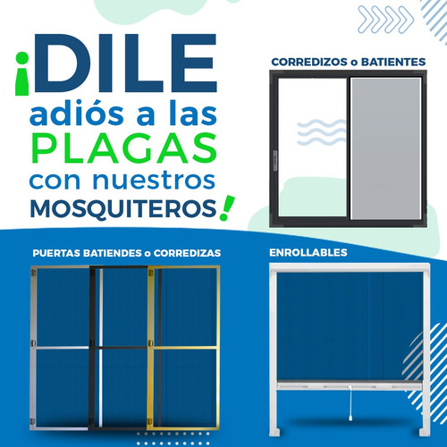 Imagen 2 de 10 de Mosquiteros, Ventanas, Persianas, Puertas De Baño Y Plegable