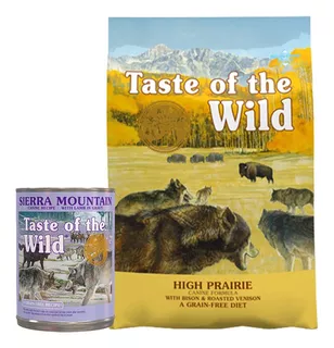 Comida De Perro Taste Of The Wild Venado 12.2kg + Pate