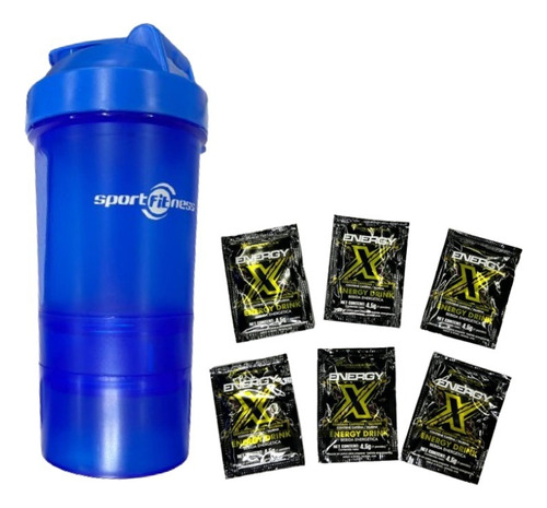 Kit De Energy X +++shaker X 6 Unidades - Ml A $1050