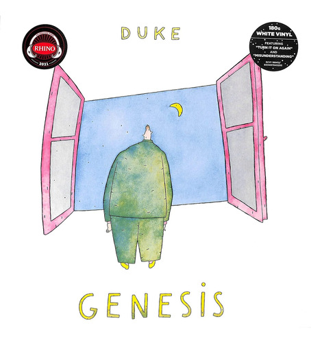 Genesis - Duke - Lp Edición Limitada 180g Color Blanco Nuevo