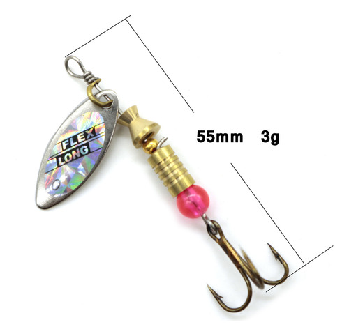 Set De Redes De Pesca Con Señuelo: Cebos Metálicos Ligeros Y
