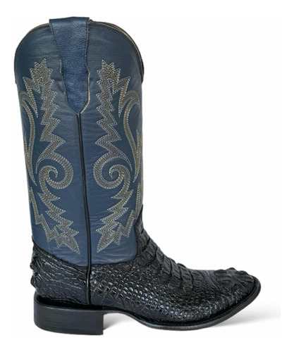 Bota Vaquera St. Vaughan Piel Cocodrilo Cuerno Nuca