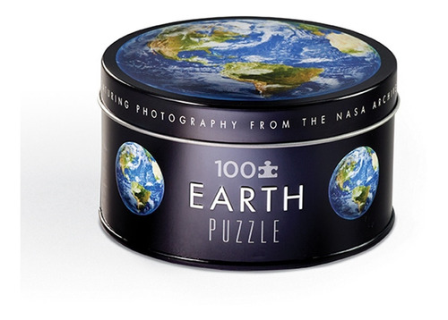 Puzzle Rompecabezas Lata Mundo La Tierra 100 Piezas C Creek