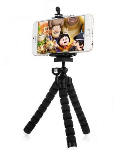 Mini Tripe Para Celular Camera Mao Mesa Flexivel Youtuber 