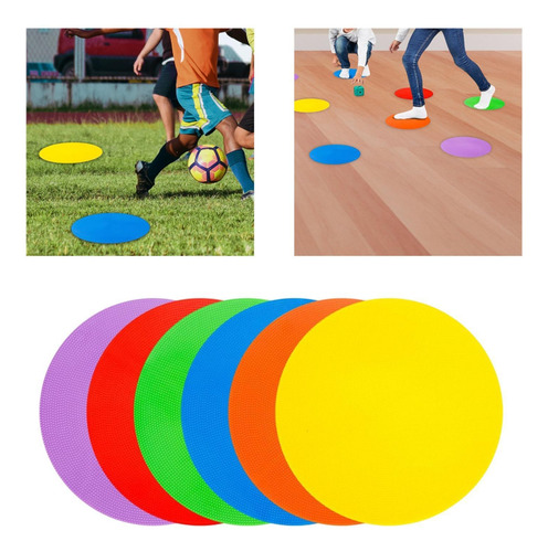 Conos Planos De Entrenamiento Marcadores De 6 Piezas