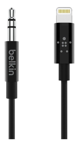 Cable Belkin Audio 3.5 Mm Conector Lightning 1 Metro Original Para iPhone