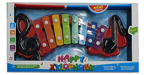 Xilófono Xilofón Musical Infantil Happy Xylophone
