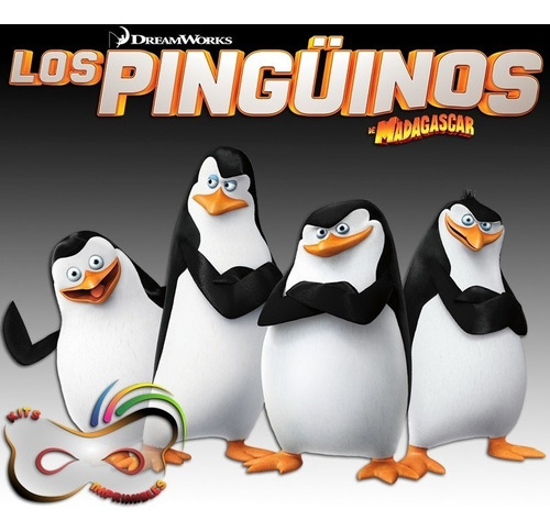 Kit Imprimible Pingüinos De Madagascar - Cumpleaños+candybar