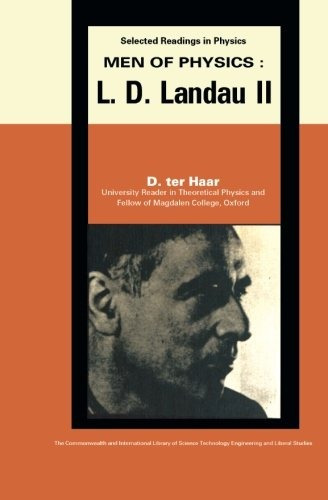 Men Of Physics Ld Landau Thermodynamics, Plasma Physics And 