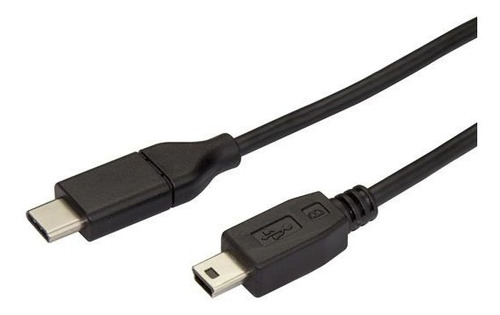 Cable De Datos Startech.com Usb-c B A Usb Mini B Usb2cmb /vc Color Negro