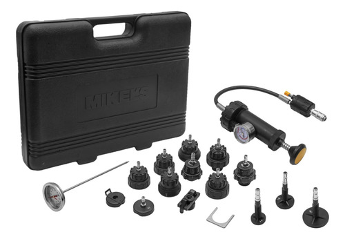 Kit Probador Fugas Para Deposito De Agua Automotriz 17 Pzs