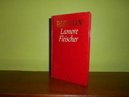 Libro, Rain Man De Leonore Fleischer, Tapa Dura