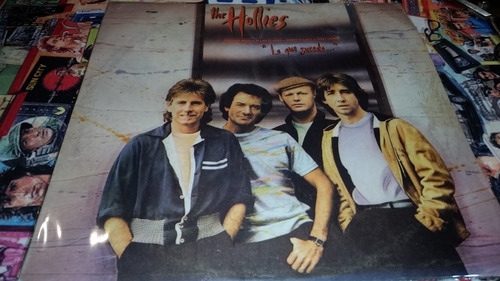 The Hollies Lo Que Sucede Lp Vinilo Promo Argentina 1983