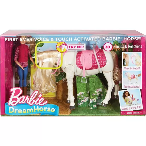 Barbie Family com Cavalo - Mattel - WMB Store