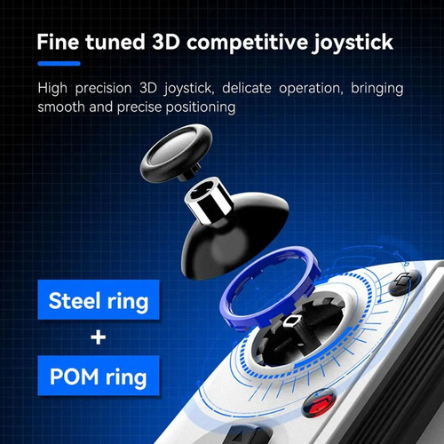 Controlador De Juego Telescópico D11 Rgb Phone Gamepad Con T