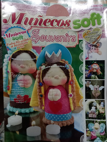 Souvenirs En Tela+muñecos Soft Souvenirs+country Deco X 3