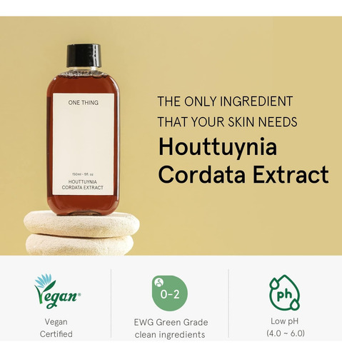 One Thing Houttuynia Cordata Extract 10 Fl Oz Tónico Facial