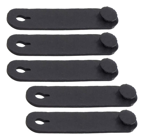 2 X 5 Piezas Correas De Cable De Silicona Bridas Para