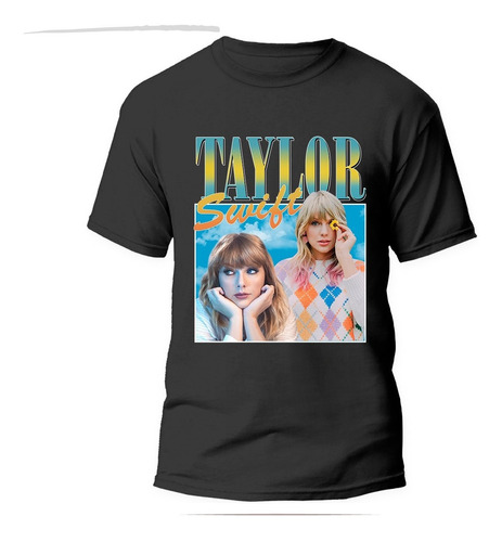 Camiseta Básica Algodão Taylor Swift Cantora Pop Aesthetic