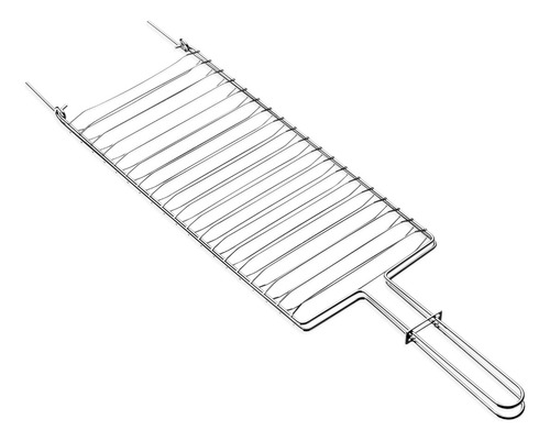 Grelha Para Churrasco Em Aco Inox 31x18cm Tramontina