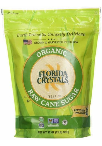Cristales Florida Florida Crystals Caña De Azúcar Orgánica, 