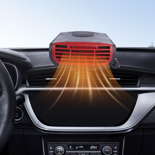 Ventilador Calefactor Portátil Para Automóvil De 12 V: