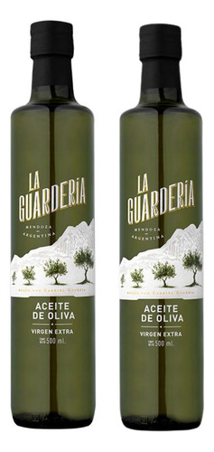 Aceite De Oliva Virgen Extra La Guarderia 500ml Mendoza X2