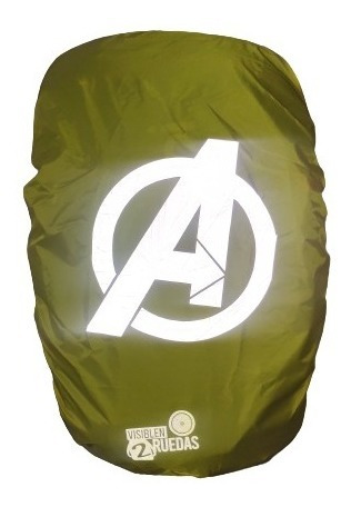 Funda Mochila Reflectante Impermeable Avengers