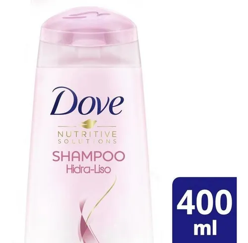 Shampoo Hidra-liso Com Tecnologia De Hidratação 400ml Dove