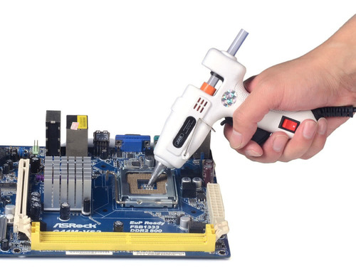 Pistola De Pegamento Termofusible Profesional De Alta Temper