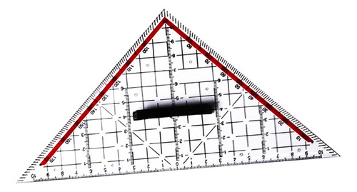 Transportador Multifuncional De Regla Triangular Para Taller