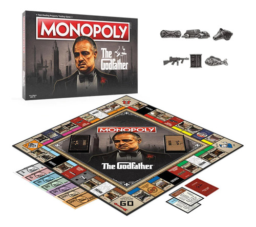 Monopoly: The Godfather 50th Anniversary Juego De Mesa