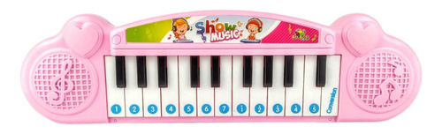 Teclado Musical Show Music Eletrônico Infantil Inmetro