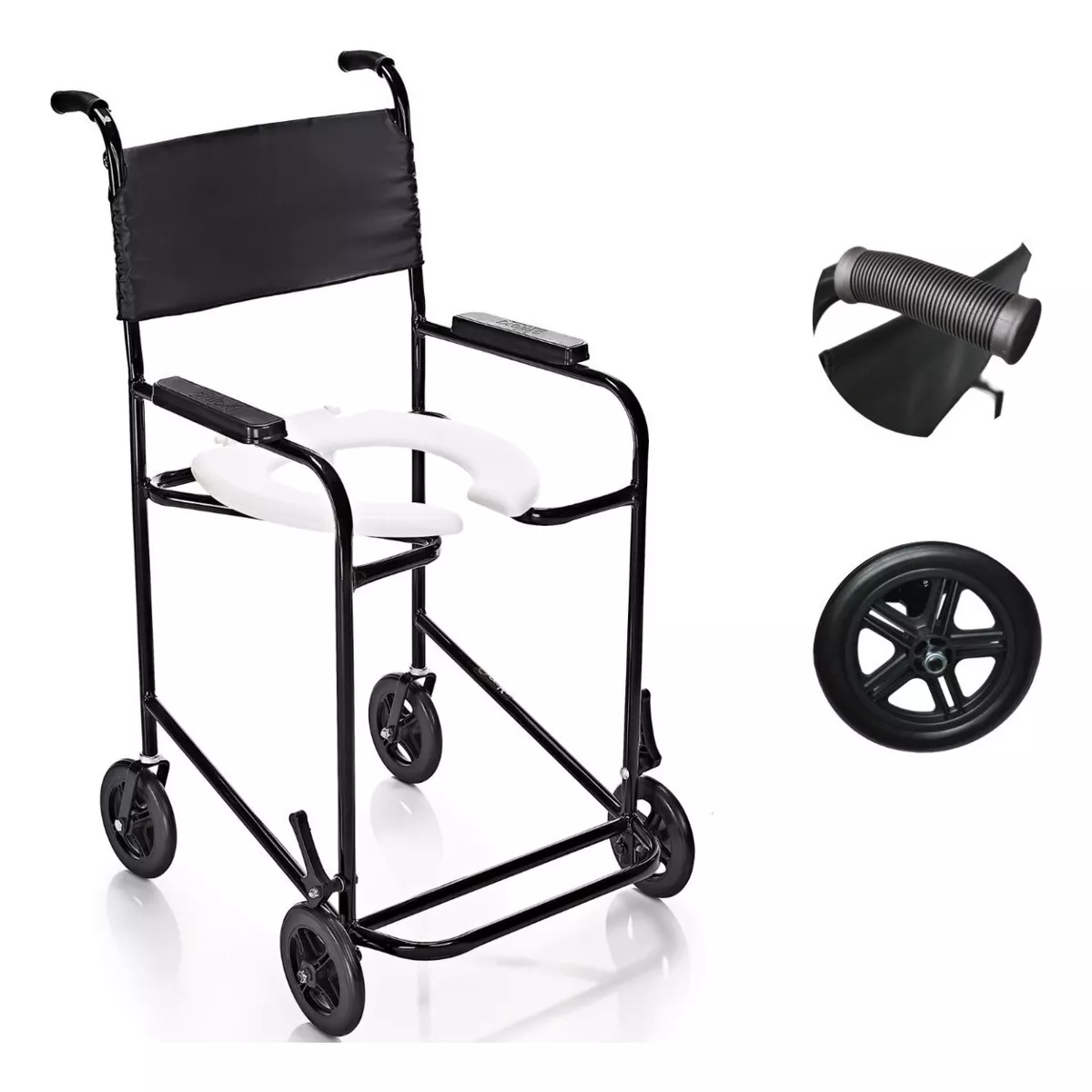 Terceira imagem para pesquisa de cadeira de rodas para banho