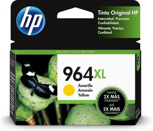 Cartucho De Tinta Hp 935xl Amarilla Original C2p26al