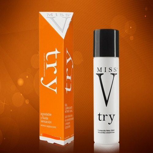 Imagen 3 de 3 de Lubricante Anal Try Miss V Gel Intimo
