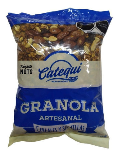 Granola Artesanal Cereales Frutos Secos Y Semillas 1kg
