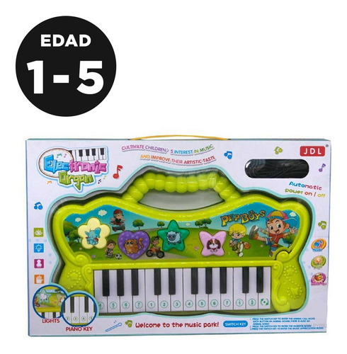 Teclado Resistente A Golpes De Color Verde Y+regalo Stickers