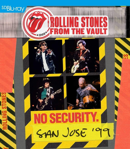 Imagen 1 de 2 de Rolling Stones From The Vault No Security Bluray Importado 