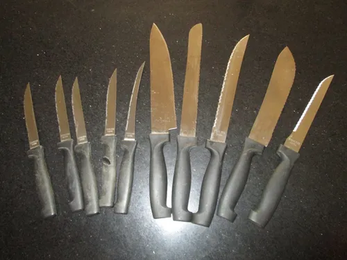Set De Cuchillos De 10 Piezas (Usado)