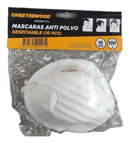 Mascarilla Para Partículas No Toxicas 50 Unidad