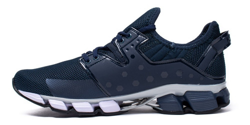 Imagen 5 de 7 de Tenis Para Correr Hombre Karosso Marino Mujer 6322