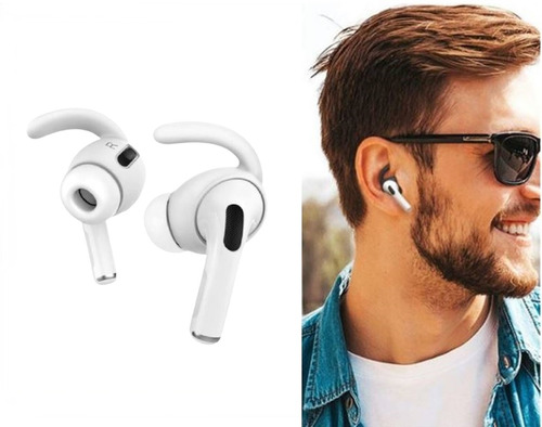 3 Pares Gancho Orejas Antiperdida Compatible Auriculares Pro