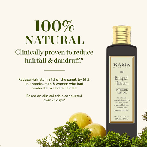 Kama Ayurveda Bringadi Tratamiento Intensivo De Pelo
