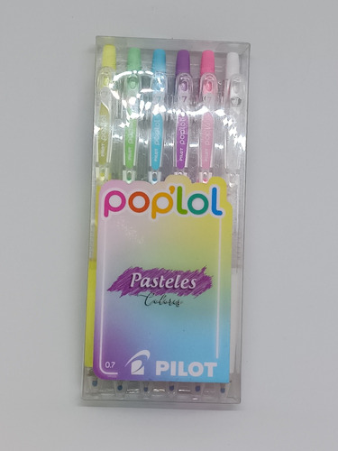 Set 6 Lápices Pop'lol Pasteles Pilot