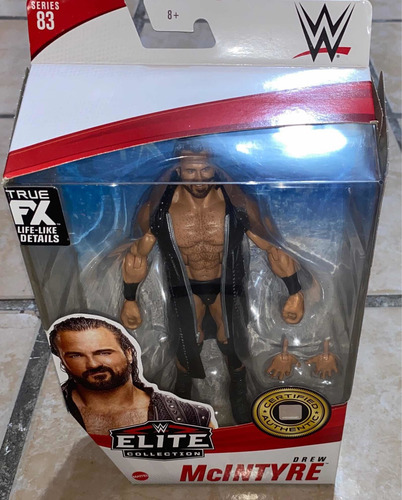Imagen 2 de 4 de Wwe Drew Mcintyre Elite Collection Series 83 Figura