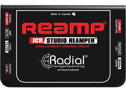 Reamp Jcr Ingenieria Radialcon Microfibra 1 Año Garantia