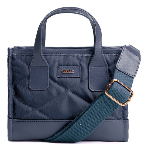 Bolsa Crossbody Dama Bolsas Mujer Impermeable Poppy Yayas Color Marino