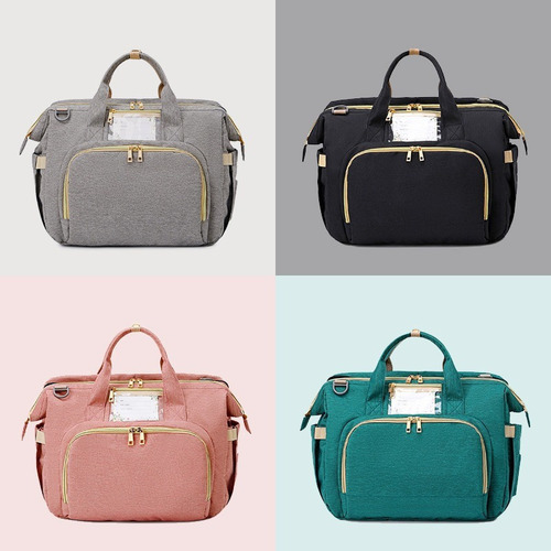 Bolsa De Maternidade Com Mochila Para Meninas/meninos, Rosa